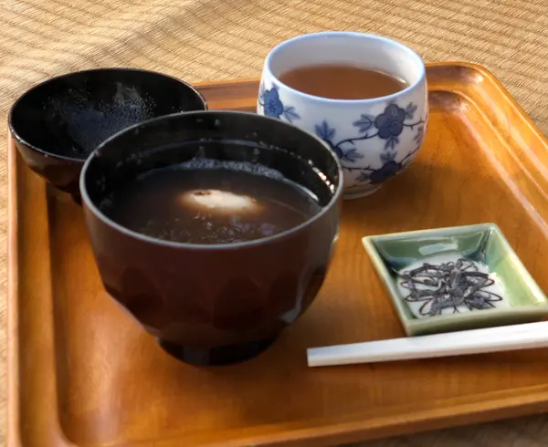 おしるこで一休み