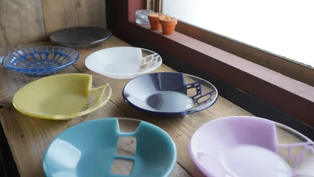 湖西にあるガラス工房に行ってきました!!