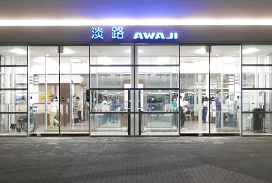 明るくて広い施設