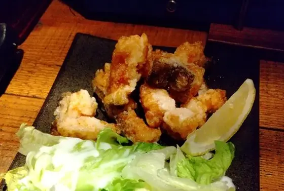 ウツボの唐揚げ