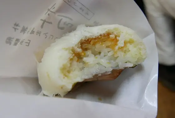 新食感！アツアツの朴包
