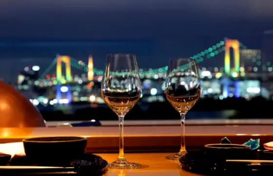 夜景ディナー