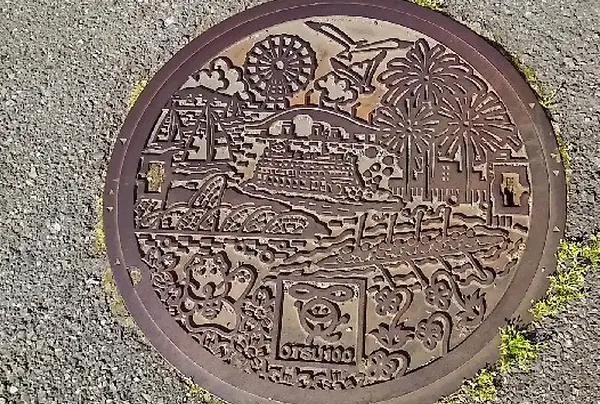 マンホール①～ランドマーク編～
