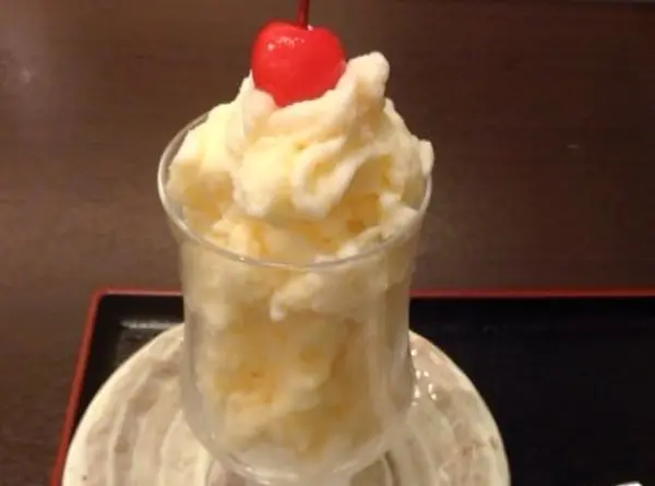 食べるミルクセーキ？