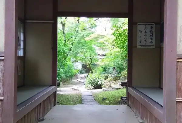 絵になる青葉の景観
