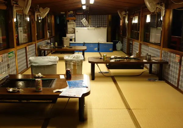 雰囲気の良い船内