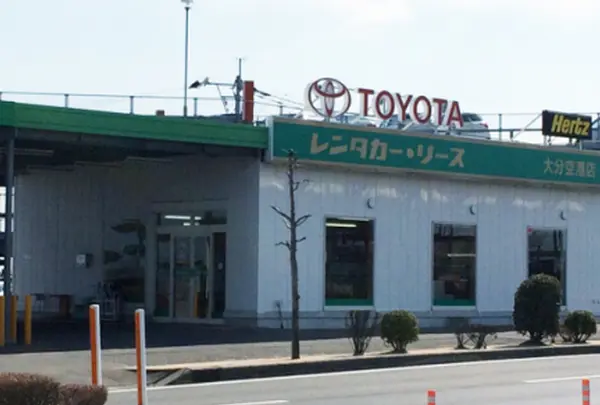 トヨタレンタカー大分空港受付カウンター