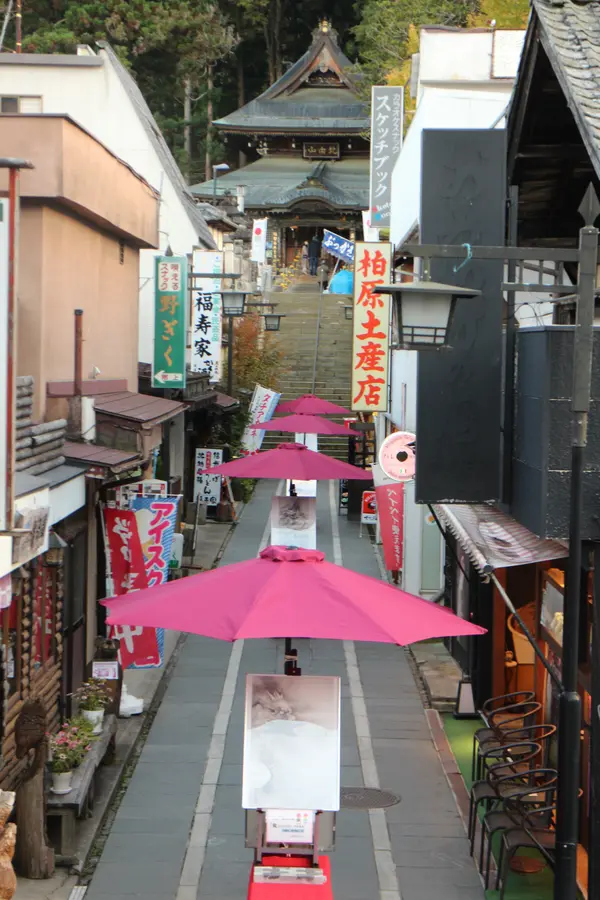 参道には色んなお店が