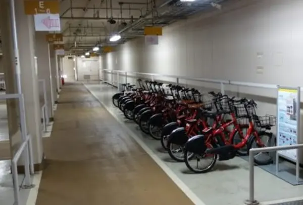 シェアサイクルポート B4-06.月島駅地下駐輪場