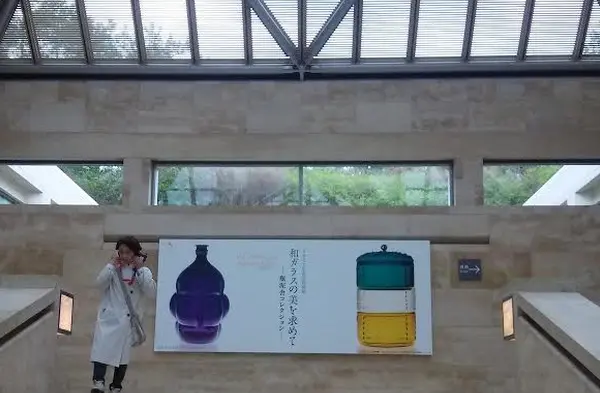 特別展は「和ガラスコレクション」と「古代オリエントの美術品」を堪能