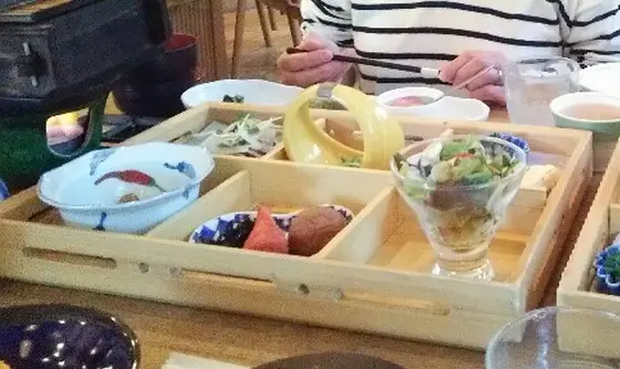 朝食もボリューミー