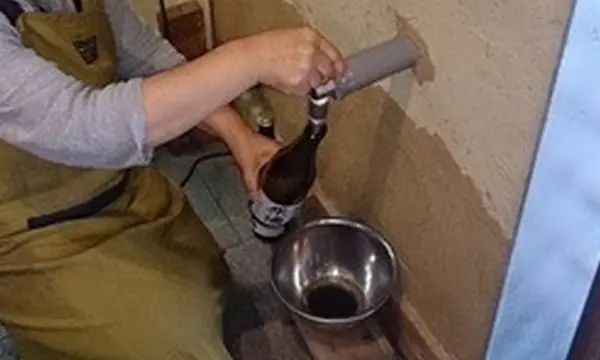 蛇口をひねると！
