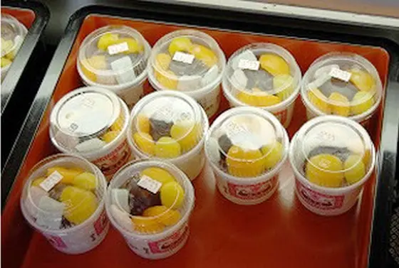 本店でしか買えないあんみつ