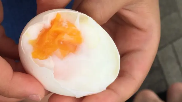 東郷湖で温泉たまご♪ 東郷~はわい~三朝